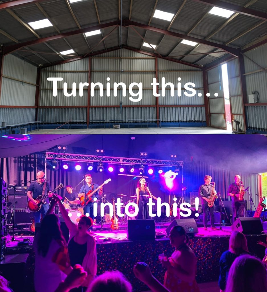 Indoor PA System and lighting system North Yorkshire